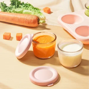 Glass Baby Food Container
