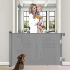 71" Wide Retractable Baby Gate