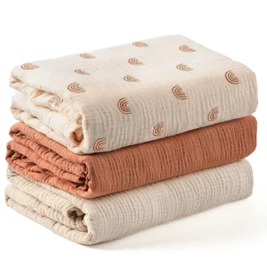 3PCS/set Newborn Baby Swaddle Blankets